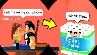 Spying on ROBLOX ODERS as TOILET PAPER [upl. by Nashom169]