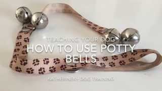 How To Teach Your Dog To Use Potty Bells [upl. by Novad440]