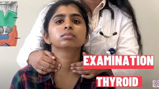 Clinical Examination of Thyroid Gland  OSCE Guide Clinical skills [upl. by Osy320]