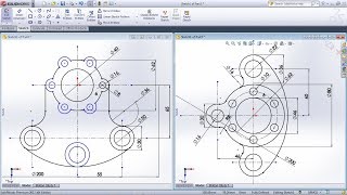 SolidWorks Exercises for Beginners  3  SolidWorks Sketch Practice Tutorial [upl. by Jordanna]