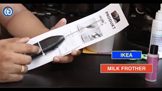 IKEA MILK FROTHER Review amp Battery Installation [upl. by Verity]