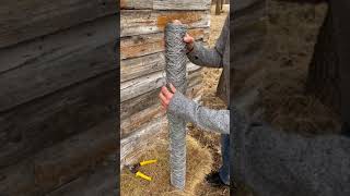 How to Open Chicken Wire Roll [upl. by Bette-Ann]