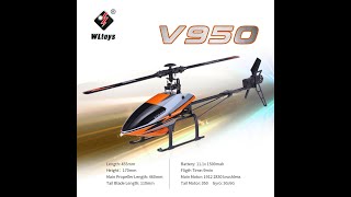 WLTOYS V950 Brushless 3D RTF Helicopter Good or Bad [upl. by Forrester991]