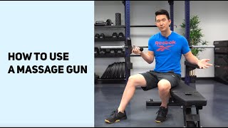 How to Use a Massage Gun Simple Tips [upl. by Lotz]