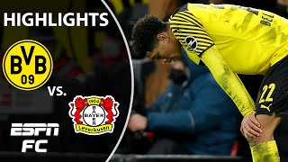 Bayer Leverkusen BLASTS Borussia Dortmund 52  Bundesliga Highlights  ESPN FC [upl. by Leanahtan]