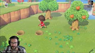 How to Plant Trees in ANIMAL CROSSING NEW HORIZONS  Nintendo Switch [upl. by Manson]