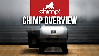 The Chimp  NEW Portable Wood Pellet Smoker Grill  Grilla Grills [upl. by Hoffer373]