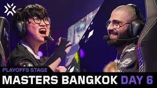 VALORANT Masters Bangkok  Playoffs  Day 1 [upl. by Johan220]