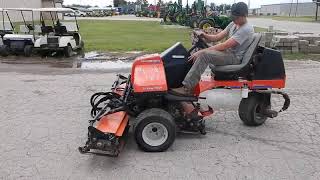 Jacobsen TriKing 1900D lawn mower for sale at auction  bidding closes September 4 2019 [upl. by Bird]