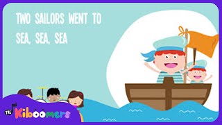 A Sailor Went to Sea Lyric Video  The Kiboomers Preschool Songs amp Nursery Rhymes [upl. by Witkin]