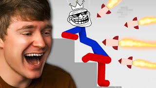 Reacting to Stickman Dismounting BEST FAILS [upl. by Joashus20]