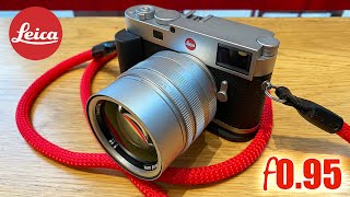 🔴 Almost TOO Perfect  Leica Noctilux 50mm f095 Lens Review [upl. by Etterrag]