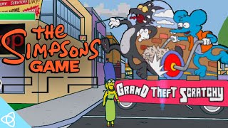 The Simpsons Game  Full Game Walkthrough PSP Version Gameplay [upl. by Samale]