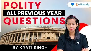 Polity Previous Year Questions  SSCUPSC 2022  Krati Singh [upl. by Poler836]