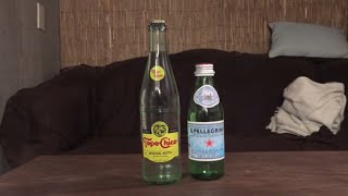 Jon Drinks Water 4817 TopoChico Mineral Water VS SPellegrino Sparkling Mineral Water [upl. by Shinberg]