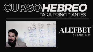 CURSO HEBREO para principiantes 111 clase Alefbet [upl. by Patricio]