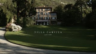 VILLA CAMILLA  PORTRAIT TO ELEGANCE  LAKE COMO [upl. by Quintina]