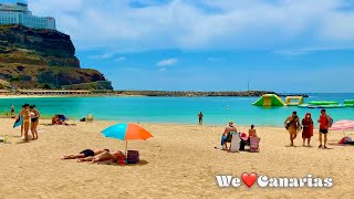 Gran Canaria Amadores Beach Life on a Sunny Day  We❤️Canarias [upl. by Ping821]