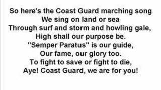 US Coast Guard  Marching Song [upl. by Eyram]