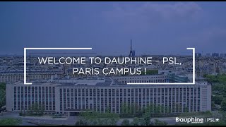 Visit Campus Paris  Université Paris Dauphine  PSL [upl. by Tobye]