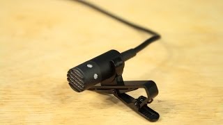 AudioTechnica PRO 70 Lavalier Micrphone Review [upl. by Atinoj]