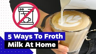 How To Froth Milk At Home Best Milk Frothers Review [upl. by Milurd600]