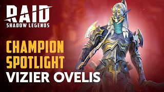 RAID Shadow Legends  Champion Spotlight  Vizier Ovelis [upl. by Nalon40]