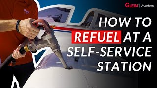 How To Refuel Your Aircraft At A SelfService Station [upl. by Nyladgam301]