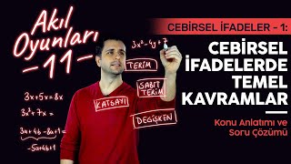 Ozan Alper 8 Sınıf Matematik Cebirsel İfadeler Terim Değişken Katsayı Nedir Lightboard ile Ders [upl. by Anawqahs734]