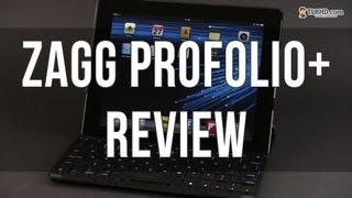 ZAGG ZAGGkeys PROfolio review best iPad keyboard case [upl. by Nnylakcaj633]