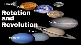 Rotation and Revolution of the 8 planets [upl. by Gassman166]