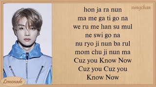 NCT U  Know Now Easy Lyrics [upl. by Shandy446]