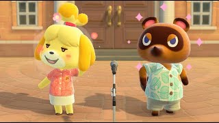 Animal Crossing New Horizons  Meeting Isabelle [upl. by Shandy512]