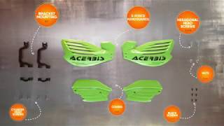 ACERBIS XForce Handguard  Installation Guide [upl. by Marcelia]