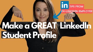 How To Make A Linkedin Profile For College Students  Career Move [upl. by Ylremik]