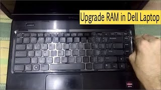 How to Upgrade RAM in DELL Inspiron N4050  Upgrade DELL Inspiron Memory  DELL Laptop RAM Upgrade [upl. by Ib367]