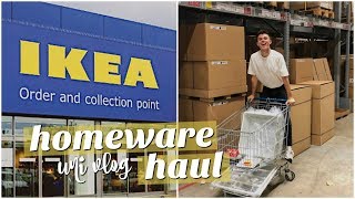 uni vlog IKEA trip  university homeware haul [upl. by Annayrb]