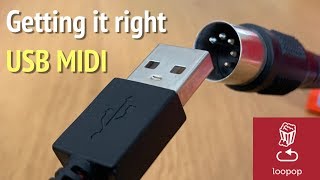 USB amp MIDI Everything you need to know to get it right USB MIDI Host vs Interface explained [upl. by Laved6]