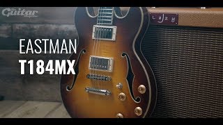 Eastman T184MX hollowbody electric guitar demo [upl. by Anitsrhc250]