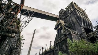 Caught by Security at Huge Abandoned Steel Factory [upl. by Brogle621]