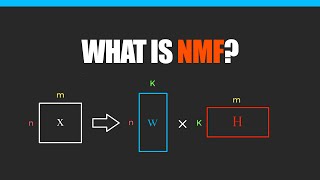 NonNegative Matrix Factorization NMF  Multiplicative Update Rules By Lee And Seung [upl. by Siram70]