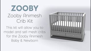 Zooby Animesh Crib Kit [upl. by Avie]