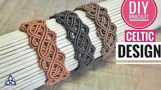 Celtic Macrame Bracelet DIY  EASY DIY IDEA [upl. by Sajovich727]