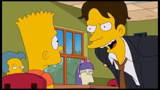 The Simpsons The new evil teacher Clip [upl. by Htebaile662]