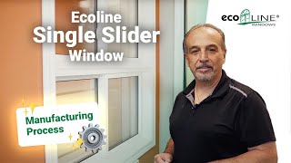 Ecoline Single Slider Window Manufacturing Process [upl. by Lexa13]