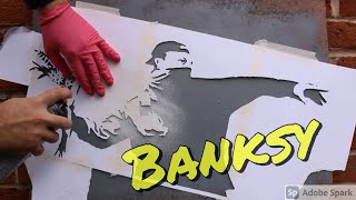 Step by Step  How to make your own Banksy [upl. by Anneres]