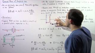 General Form of Amperes Law Derivation [upl. by Ranitta]