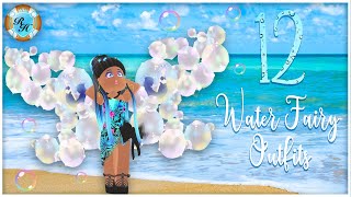 12 Outfits for Water Fairies in Roblox Royale High [upl. by Aken]