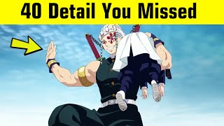 40 Detail You Missed In Demon Slayer Season 2 [upl. by Mak]