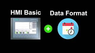 How to Set Time amp Date Format monitoring in HMI Basic SIEMEN [upl. by Yeroc39]